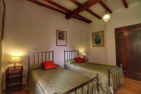 This is a 15th-century farmhouse that is completely restored with 4 bedrooms, located in Rufina. It can accommodate a group or families of 8 and has a shared swimming pool and pond to enjoy. The settings are alluring with an ideal location between th...