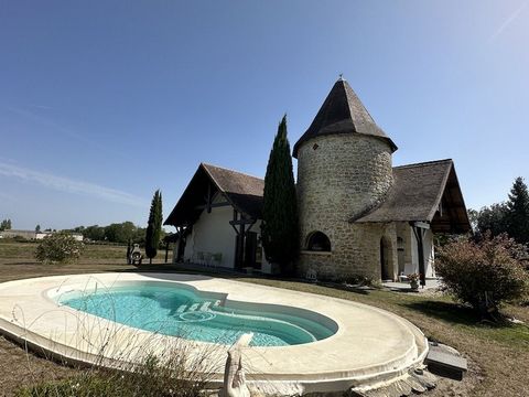 Summary If you want an old character house, you won’t get any better than this! An old flour mill that’s been extended and renovated. This impressive mill dates to 1762 the garden is 2700m2 and there is a swimming pool. Situated in a quiet location n...