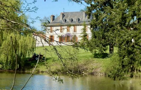 This beautiful small Chateau occupies an elevated position giving panoramic views across the rolling Charente countryside and has a substantial range of outbuildings including a fully renovated 3 bed guest cottage, large garage block, barn and stable...