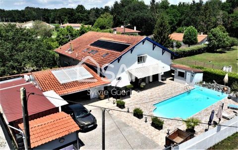 Villa T7 de 144 m2 + piscine+pool house+garage double sur 650 m2 terrain