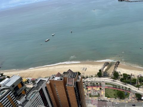 The building The One is the highest building in construction in Fortaleza, Brazil. it has 50o floors, is unique and luxurous. the unit for sale is in the 39o floor and it has one of the best view of the city and the sea you ever had. All new, high qu...