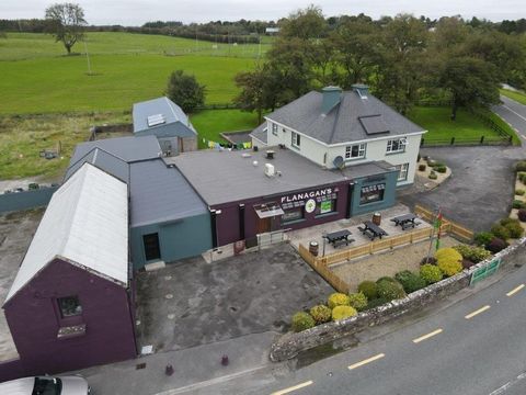 Flanagans Bar and restaurant for sale with adjoining 4 bedroom house in Brickeens County Mayo Ireland Esales Property ID: es5553286 Property Location Brickens, Claremorris, Brickeens, Co. Mayo Property Details Award Winning Residential Licenced Premi...
