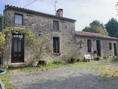 Vendée, (85240) Foussais Payre, for sale stone house about 175m² comprising 8 rooms habitable, on a plot of about 1,500m², 228,778 euros agency fees charge buyers i.e. 220,000 euros net sellers Located in the heart of the countryside, Romain Tirbois ...