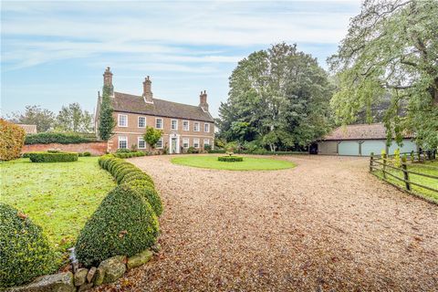 A beautiful, fully refurbished, elegant home in a heavenly setting is Grade II starred and dates back to the 16th century. Once a vicarage, with views of the church and its surrounding 4.6 acres, the finely proportioned rooms are filled with light th...
