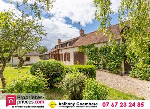 41130 - Gièvres - Propriété 7 pièces 130 m² - 4 chambres - Véranda - Grange - Atelier - Puits - Terrain 2 hectares. .................................................................. Propriété d' agrément située à seulement 5 kms de Romorantin, elle ...