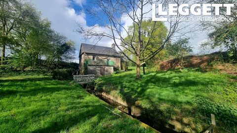 A30466DSE53 - Stunning property comprising a fishing lake of over 17.5 acres with ancient moulin overlooking the lake plus an additional detached property both in a habitable condition ideal for making into a fishing business. Both properties are wit...