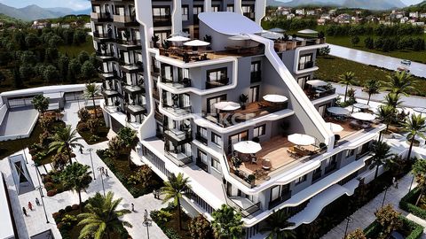 Appartements Vue Montagne et Mer Dans un Complexe à Kepez Antalya Les appartements sont situés dans le quartier Santral de Kepez à Antalya. Kepez est l'un des quartiers centraux d'Antalya et reçoit de nouveaux investissements avec de nouveaux projets...