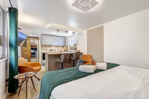 Pequeño apartamento para 2 personas, en el piso superior, cerca de la playa, WiFi gratis, en la localidad costera de Ahlbeck