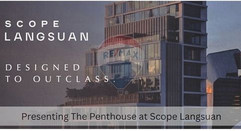 L'attico di Scope Langsuan: l'apice della vita di lusso a Bangkok Prezzo: A partire da Baht 436.000.000 436 Metri Quadrati 4 camere da letto, 4 bagni, 1 bagno di servizio, 1 cameriera. L'attico occupa i prestigiosi piani 31°, 32° e 33°. Scopri il mas...