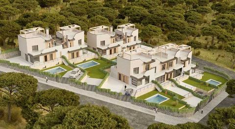 Description of object: These exclusive terraced houses consist of a constructed area of approx. 218 m² - 234 m² (including terraces) with 3 bedrooms, 2 bathrooms, 1 living and dining room with modern fitted kitchen, 1 - 2 terraces at ground floor (ap...