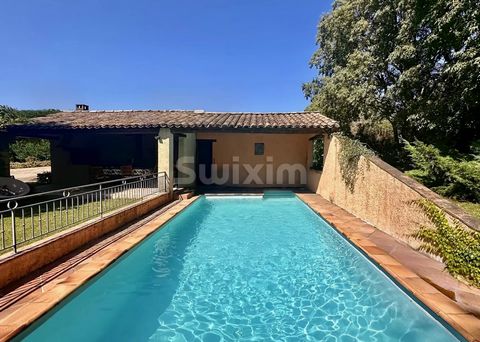 Ref 2116MF: Pont St Esprit superb villa with swimming pool and beautiful wooded garden of approximately 1300m²! Located in a quiet area, it offers: a modern kitchen, a dining room, a large living room and a games room on the mezzanine. 4 bedrooms inc...