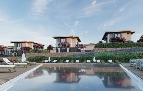 Elegant Detached Villas within a Complex in İzmir Foça This project redefines luxury with its minimalist design, premium materials, and exceptional craftsmanship. Nestled in the serene beauty of Foça, where blue skies and lush greenery meet, it offer...