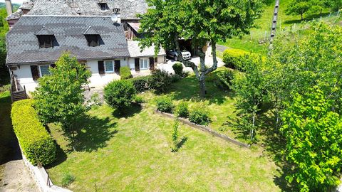 Maison T3 Villecomtal + terrain plat de 410 m²