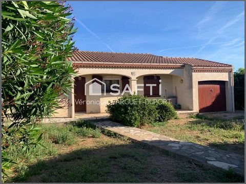 Maison 4 faces, plain-pied, 80m2 sur terrain de 683m2