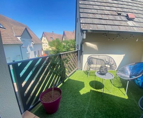 Appartement en duplex de 44.90m² avec garage et ca