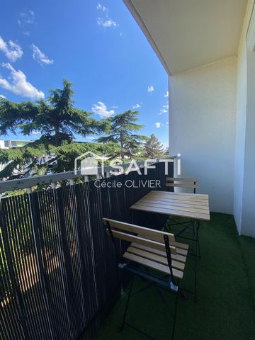 Appartement T3 avec balcon et cave
