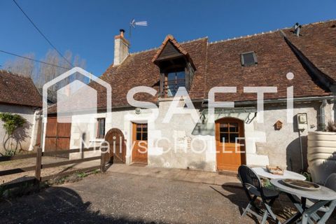 Charmante maison de Hameau au bord de l'Indre dans la campagne Tourangelle