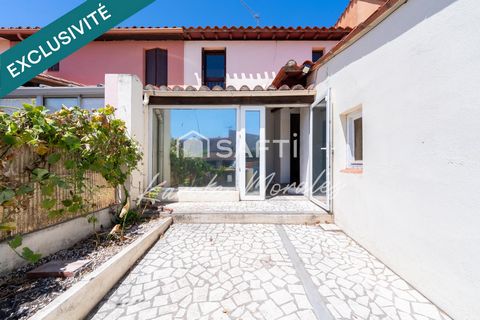 CABESTANY, MAISON T4, 2 FACES AVEC GARAGE ET EXTERIEURS