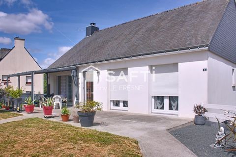 Maison sur sous sol de 81m² avec ses 2 chambres et son terrain clos de 950m²