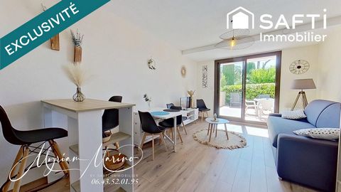Studio-cabine 4 couchages, meublé, terrasse et parking à 150 m de la plage – Saint-Aygulf (83370)