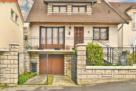 Maison 110m² à vendre avec sous-sol total à MORANGIS (91) Terrain 362m²