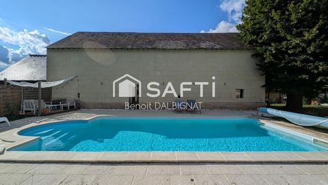 Belle longére avec piscine