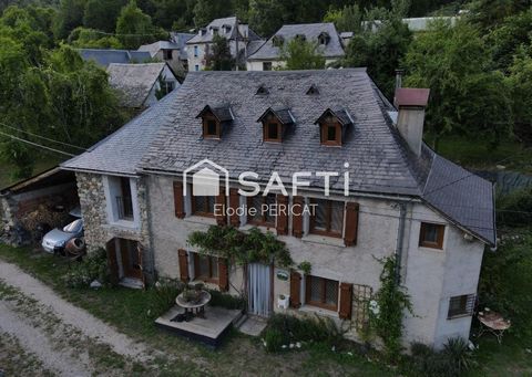 Maison de montagne, jardin intime et dépendance