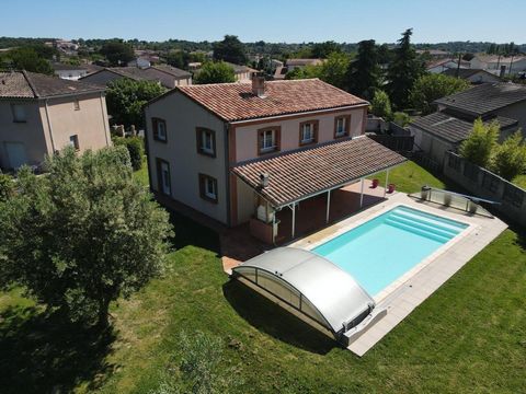 Maison T6 160m2 avec piscine et grand garage - Bruguières