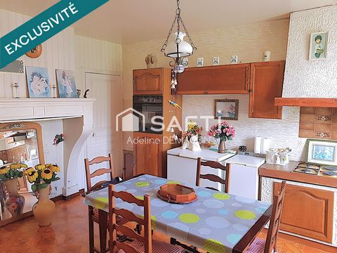 Maison village avec jardin et garage