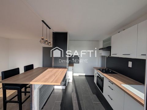 T3 traversant, lumineux avec balcon et parking