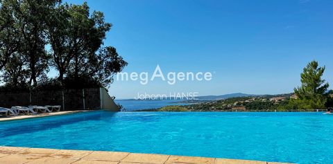Appartement T2-T3, piscine, tennis, boulodrome.