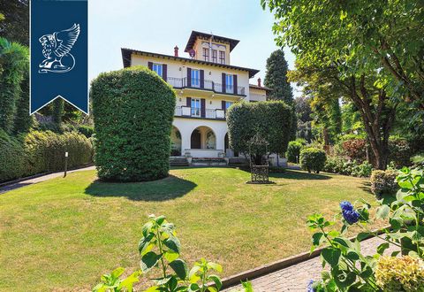 A few steps away from Stresa, one of the most beautiful towns by Lake Maggiore, there is this stunning villa from the early 1900s surrounded by a luxuriant private garden. This villa with clear Art-Nouveau references stands out for the slender profil...