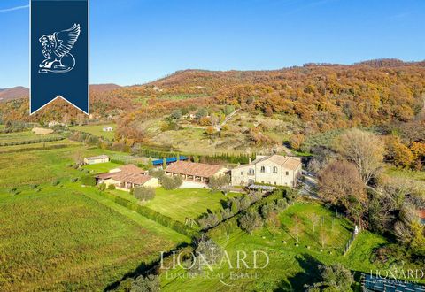 This charming lake-front luxury agritourism resort with breathtaking views is for sale by Lake Bolsena. In addition to direct access to the lake, with a private equipped beach, this property is surrounded by ten hectares of grounds that feature some ...