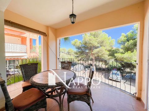 Nappo Real Estate is pleased to present this cosy first floor flat located in one of the most quiet and exclusive areas of Mallorca (Cala Pi) with direct access to the parking and the spectacular communal pool.This cosy flat has a living-dining room ...