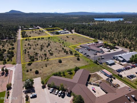 Excellent opportunity for Multi-Use site in the heart of Show Low, Arizona, adjacent to the Summit Healthcare Regional Hospital. This site is prime for Medical Office, Multi-Family, Senior Living and MORE! All utilities reported to be on site: Electr...