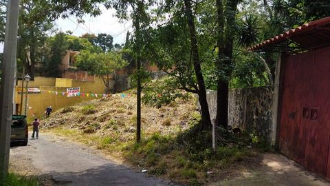 Land with super location in the heart of Tlaltenango (Cuernavaca) and with super low price. Very close to Av. Emiliano Zapata with access to transportation, shops, restaurants, banks and schools. Surrounded by beautiful houses. With a slight upward s...