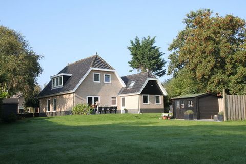 With beautiful forest and dunes nearby, this modern villa in Groet has 5 bedrooms that can host 8 people. It is ideal for a group or families travelling together to stay enjoying the terrace with barbecue and central heating. A bike ride can take you...