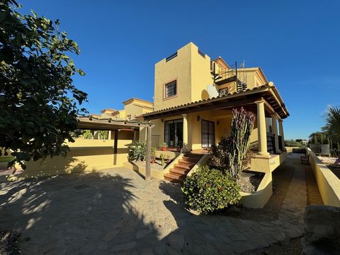 This charming independent villa, nestled in the picturesque area of La Algarrobina, boasts five spacious bedrooms, three bathrooms, and a generously sized underbuild. The property also features a large private swimming pool, making it an ideal retrea...