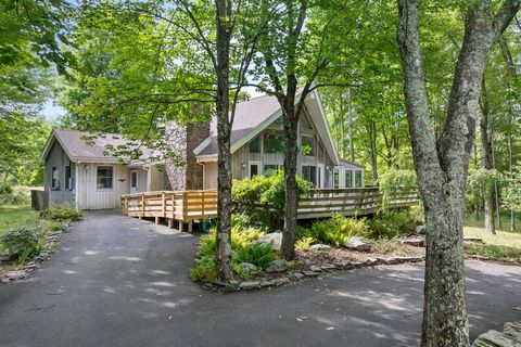 This Woodstock Retreat awaits you - nestled on 7.34 acres amidst rolling fields with Catskill Mountain Views abound. The homes charming interior echoes the whimsical essence of its surroundings. Tucked away at the end of a long driveway allowing for ...