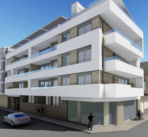 NIEUWBOUW WONING IN TORREVIEJA Nieuwbouwwijk op slechts 5 minuten lopen van het strand van Los Locos, in het centrum van Torrevieja. Deze residentie heeft 16 woningen, met 1, 2 of 3 slaapkamers en 1 en 2 badkamers, allemaal met terrassen van 7m2 tot ...