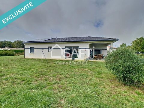 Située à 10 minutes de Castelsarrasin et 20 minutes de Montauban, à proximité de La bastide du temple, au calme, proche des services et commodités. Maison individuelle de plain-pied de 2016 de 95m2 environ composée de: Entrée avec placards, belle piè...