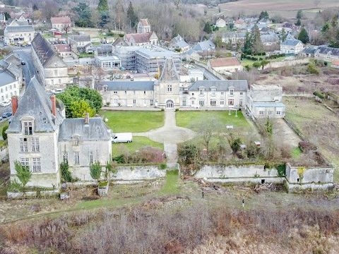 Château de Coeuvres-Valsery - Meeting place of Henri IV and Gabrielle d'Estrées in 1590 - Original and dreamlike Renaissance mannerist castle, built for the Dukes of Estrées in the middle of the 16th century, completed around 1575. Henri IV met Gabri...