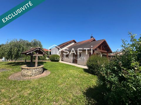 Maison familiale avec piscine – Artas – 126 m² habitables + sous-sol complet