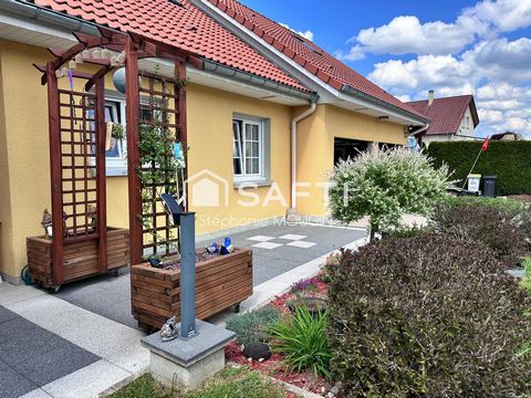 Superbe maison familiale avec prestations haut de gamme, proche Suisse