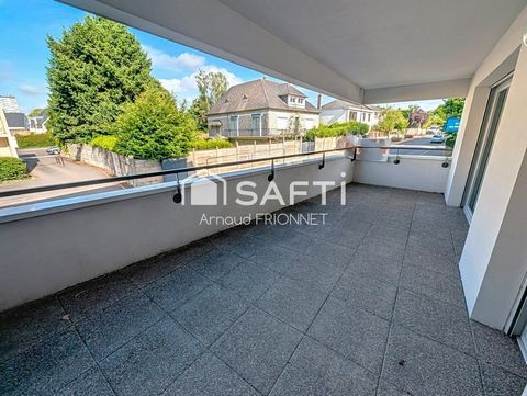 Appartement T3 avec grande terrasse et 1 place de stationnement en sous sol