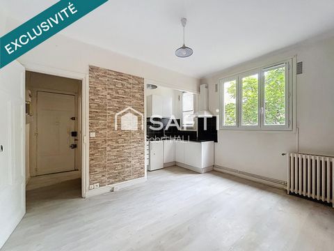 A VENDRE- 2 pièces idéalement situé à Courbevoie Centre-Ville- Parfait premier achat ou investissement locatif.