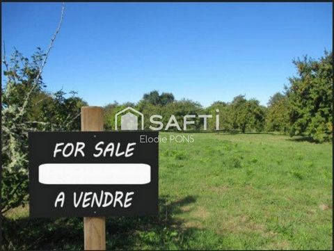 Terrain de 612m2 à L'Isle Jourdain.