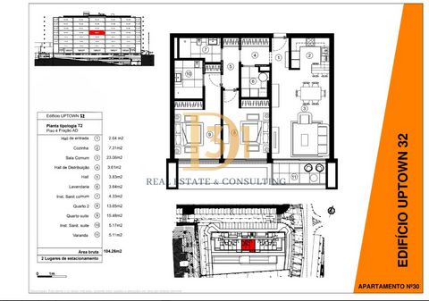 UPTOWN 32 is a new residential development located in São Martinho, one of the most sought-after areas in Funchal. Offering T1 and T2 units, it features spacious, well-lit bedrooms with generous areas, ideal for those who value comfort and functional...