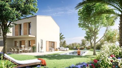 Ons Luberon makelaarskantoor in Ménerbes biedt u dit nieuwe huis te koop aan in Ménerbes op 5 minuten van het dorp MENERBES is een van de mooiste dorpen van Frankrijk gelegen in de gouden driehoek van de Luberon, een authentiek dorp met bewaard geble...