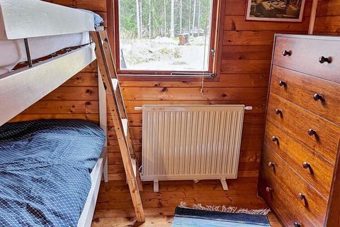 Welcome to lovely Ingarö in the Stockholm archipelago, easily accessible by car, but still close to nice swimming and nice excursions. The house has a bedroom with a bunk bed that is 200 cm long and 80 cm wide and the living room has a sofa bed for t...